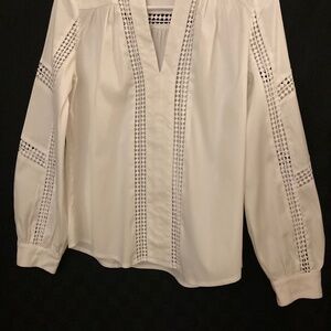 White House Black Market Classy “peek” Blouse